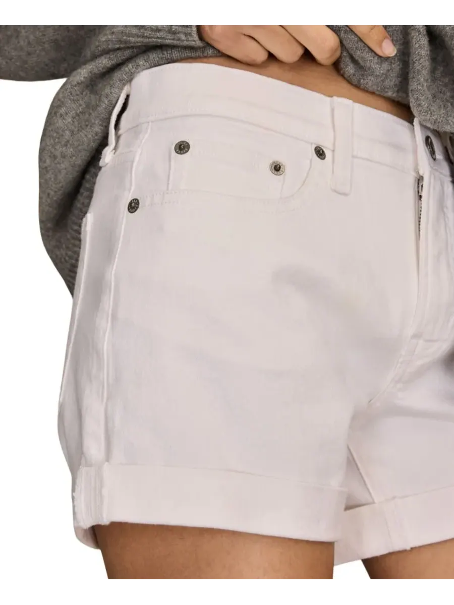 Женские шорты Ava со средней посадкой Lucky Brand — изображение 4 из 5, яркий белый