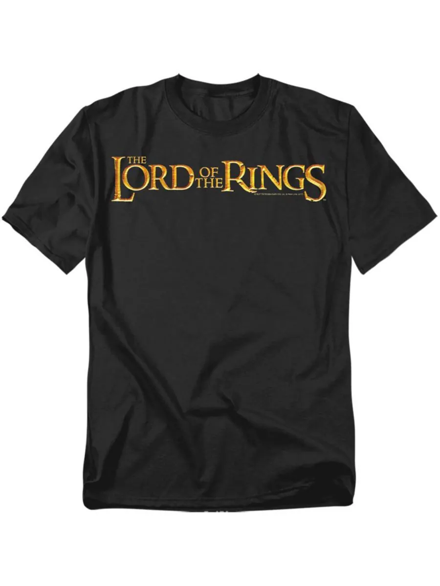 Мужская футболка с логотипом Lord Of The Rings — изображение 1 из 1, черный
