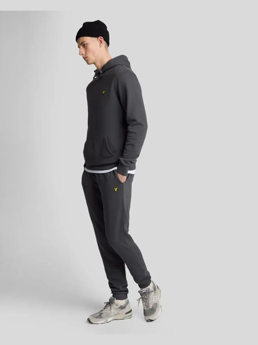 Мужские узкие спортивные брюки Lyle & Scott — изображение 2 из 8, серый