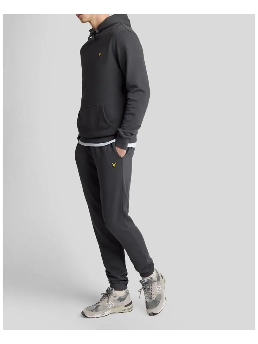 Мужские узкие спортивные брюки Lyle & Scott — изображение 5 из 8, серый
