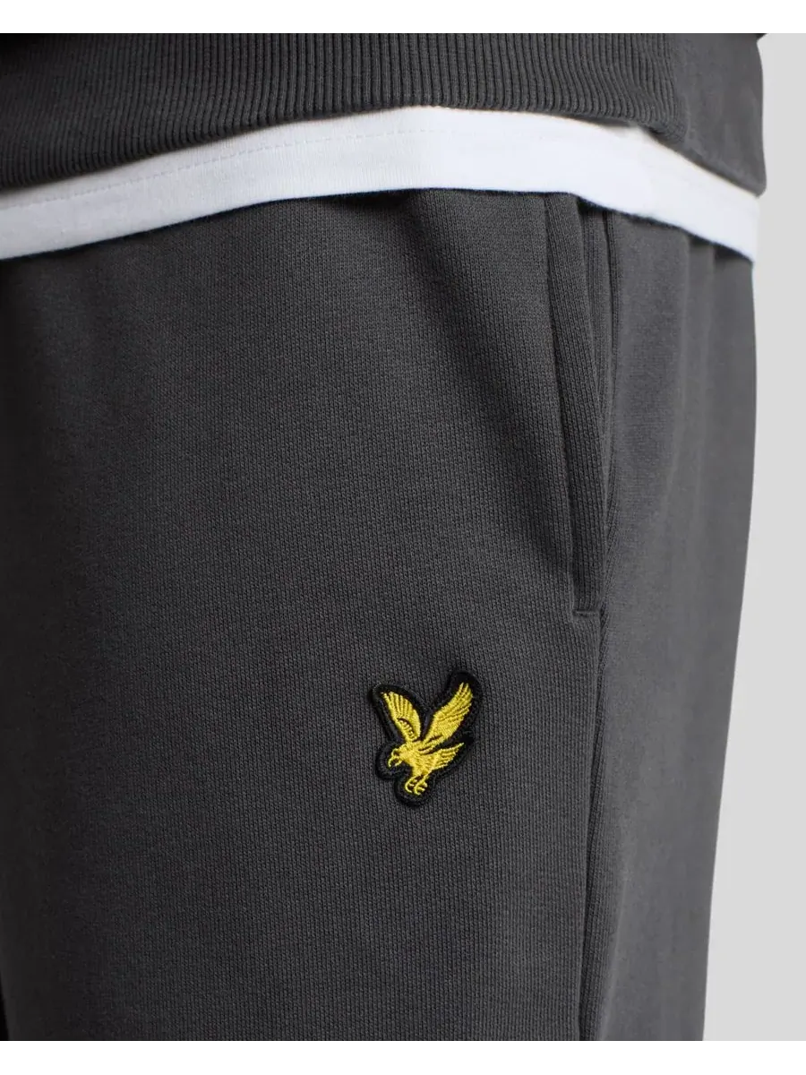 Мужские узкие спортивные брюки Lyle & Scott — изображение 7 из 8, серый