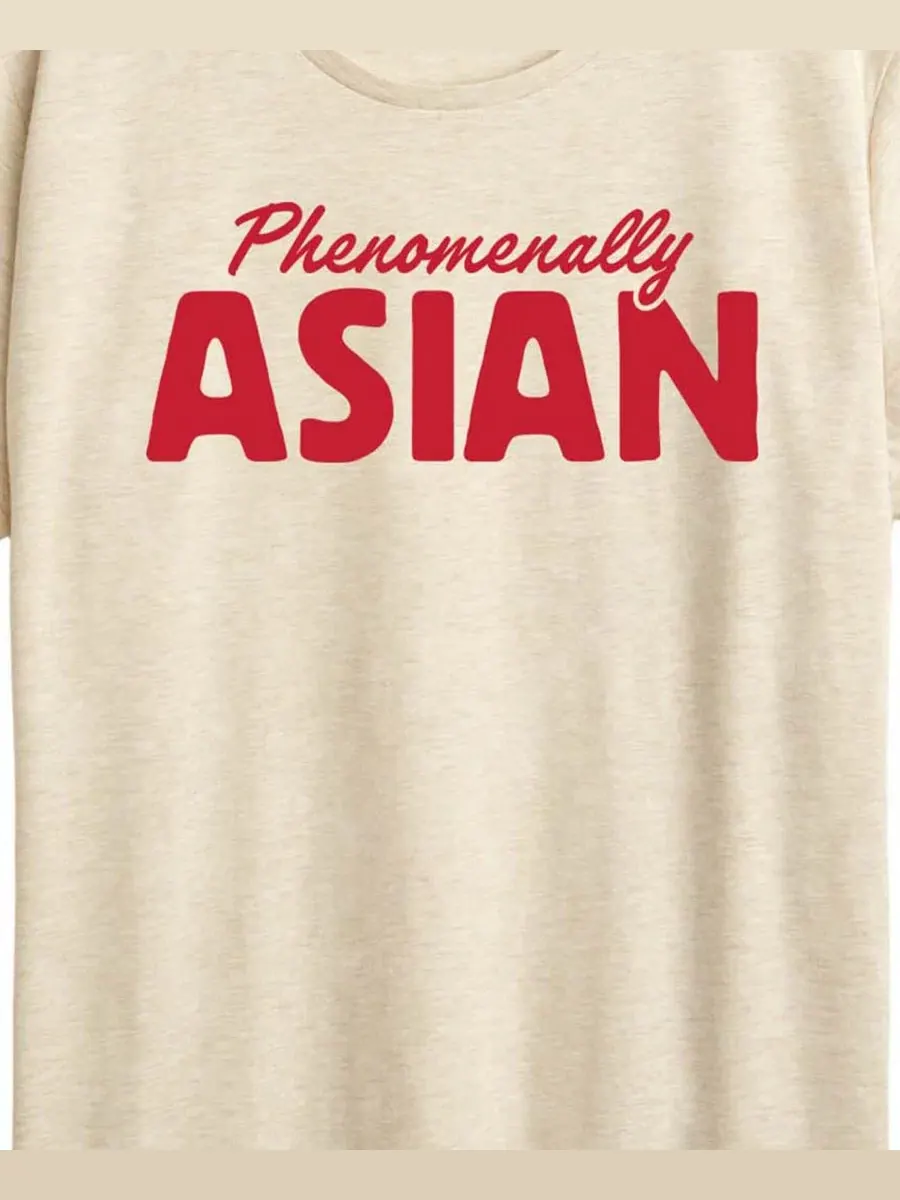 Футболка с графическим принтом Phenomenally Asian Hybrid Apparel — изображение 2 из 3, березовый