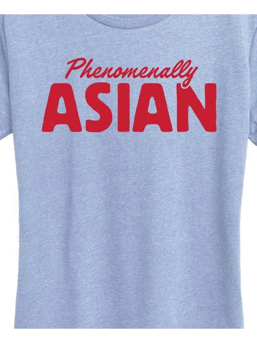 Футболка с графическим принтом Phenomenally Asian Hybrid Apparel — изображение 2 из 3, синий