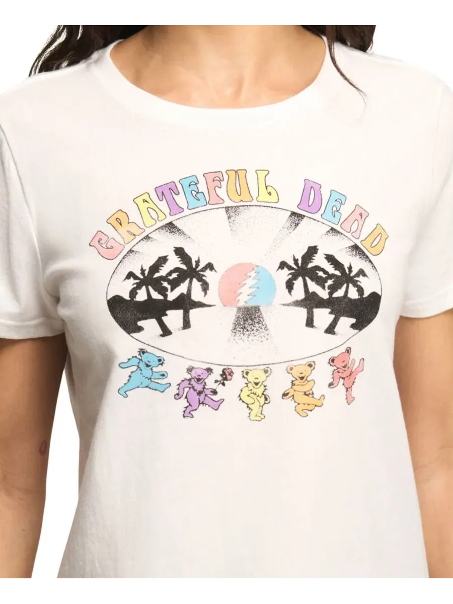 Футболка с принтом Grateful Dead Lucky Brand — изображение 4 из 5, яркий белый