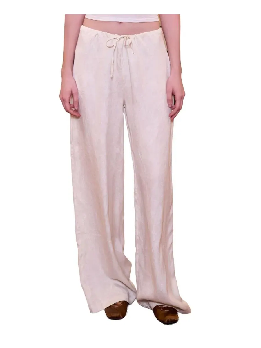 Брюки женские свободного кроя с широкими штанинами Daydreamers Relaxed Wide Leg Pants PCFG