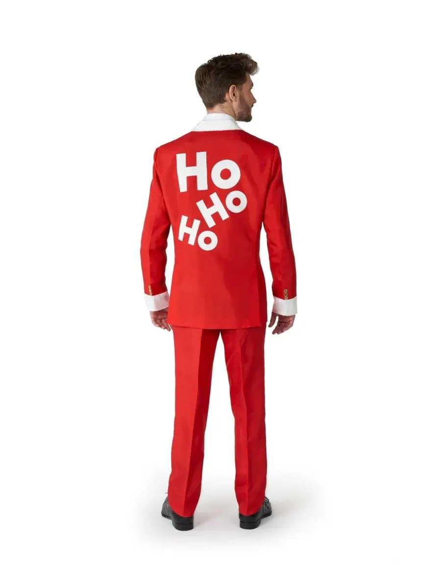 Костюм мужской с рождественским принтом Holiday Festive Nordic Pixel Suitmeister — изображение 2 из 5, синий