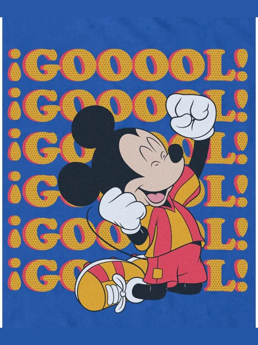 Футболка с принтом Gol Gol Fifth Sun — изображение 3 из 3, королевский