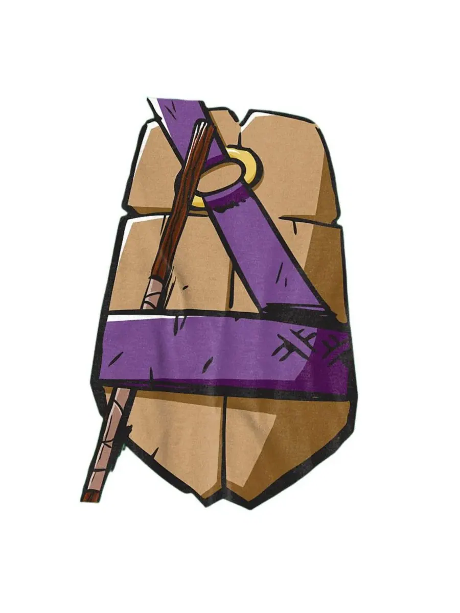 Футболка с принтом Donatello Teenage Mutant Ninja Turtles — изображение 2 из 3, зеленый