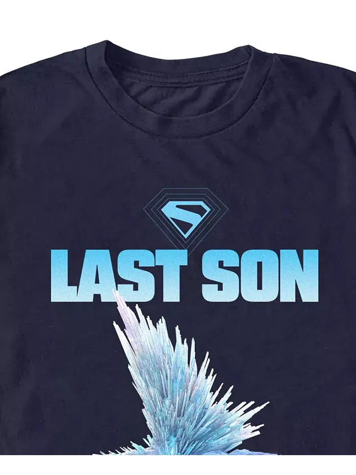 Мужская толстовка Superman 2025 Last Son of Krypton Fifth Sun — изображение 3 из 3, синий