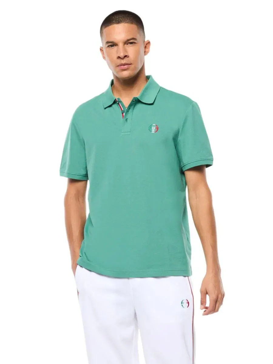 Поло Sergio Tacchini Eredita — изображение 1 из 5, зеленый