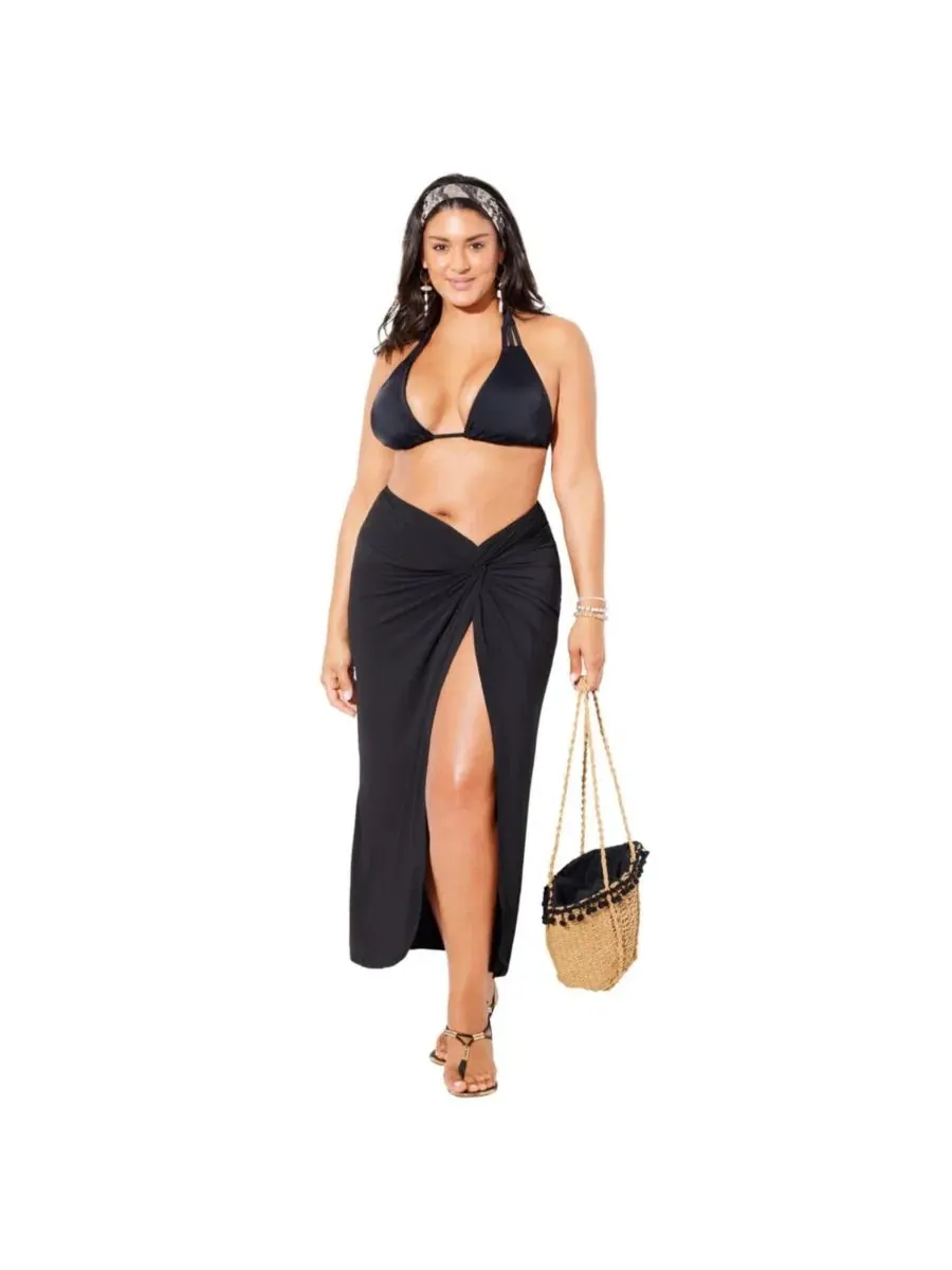 Женская юбка-саронг без складок с эластичным поясом, Pack and Go Swimsuits for All