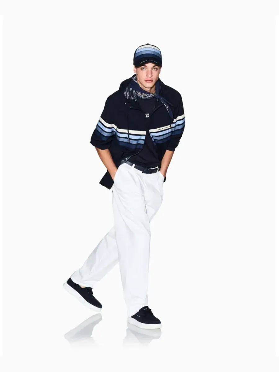 Брюки с защипами A|X Armani Exchange — 1