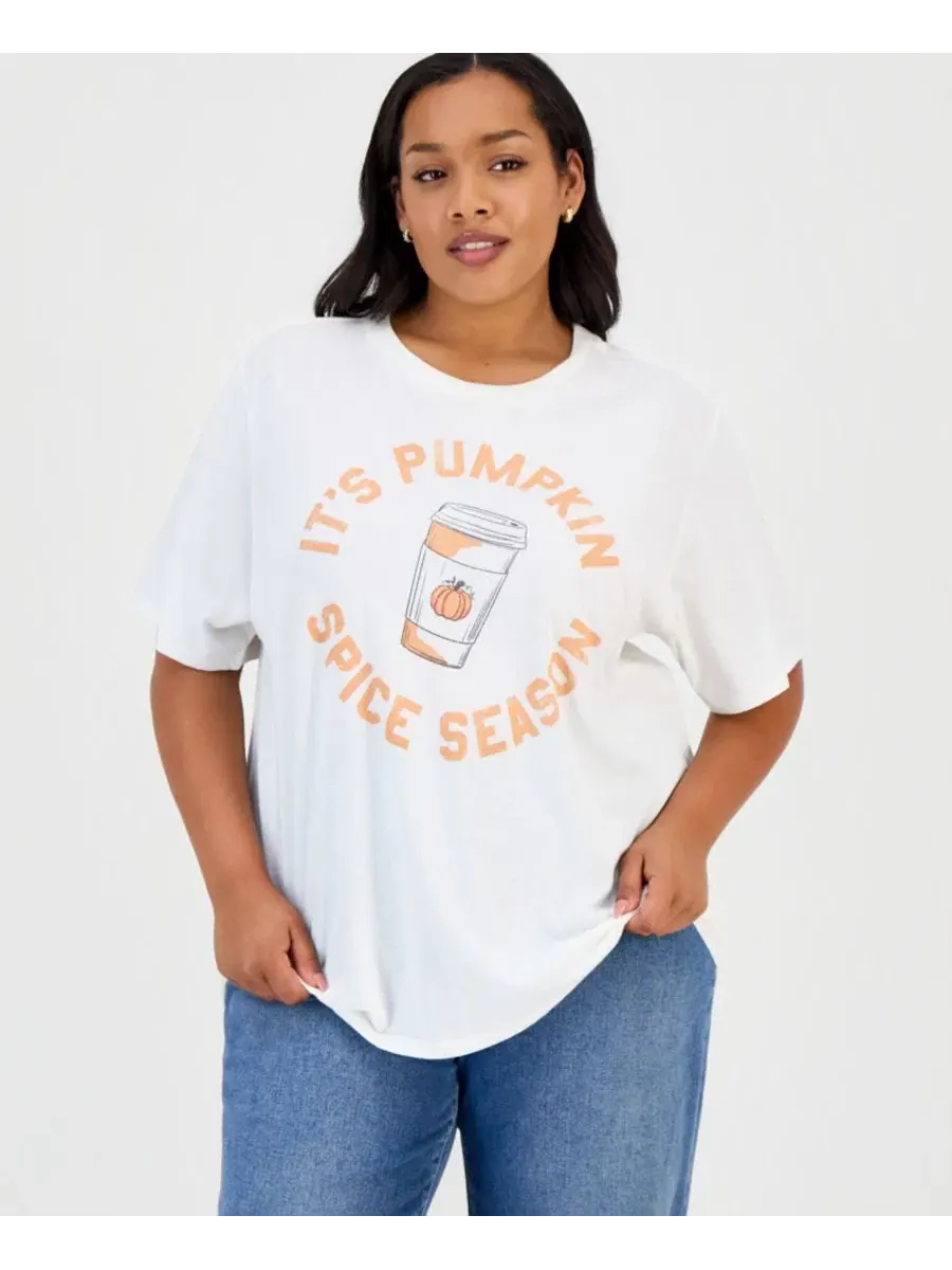 Футболка с принтом Pumpkin Spice Grayson Threads, The Label