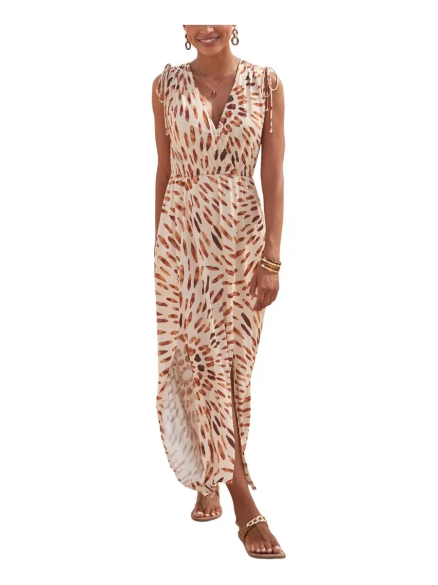 Платье-макси с завязками Tie Detail Maxi Dress LASCANA