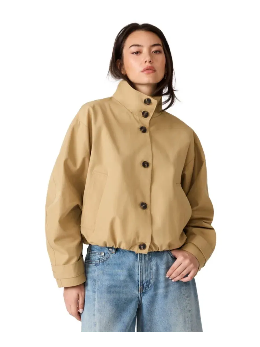Женский жакет Fayden Button-Front Steve Madden — изображение 1 из 6, хаки