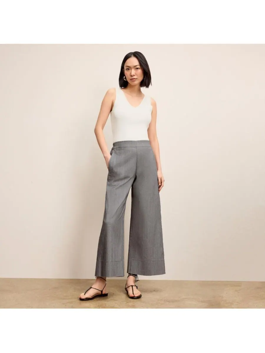 Женская майка Alecia с V-образным вырезом - Eco 365Knit MMLaFleur — изображение 4 из 8, белый