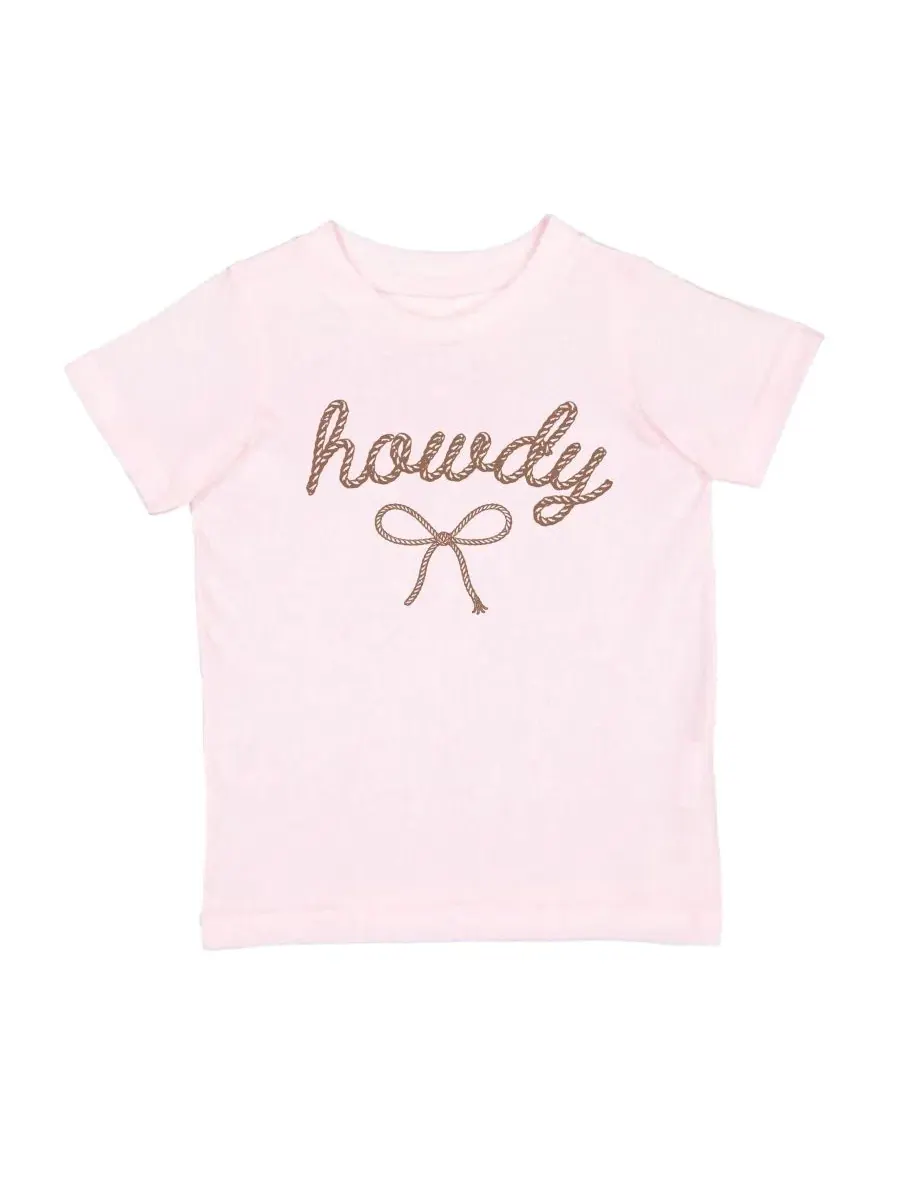 Футболка с коротким рукавом с принтом Howdy Darling Sweet Wink