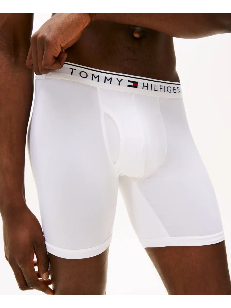 Tommy Hilfiger Мужской комплект из 3 микробоксеров — изображение 8 из 9, черный
