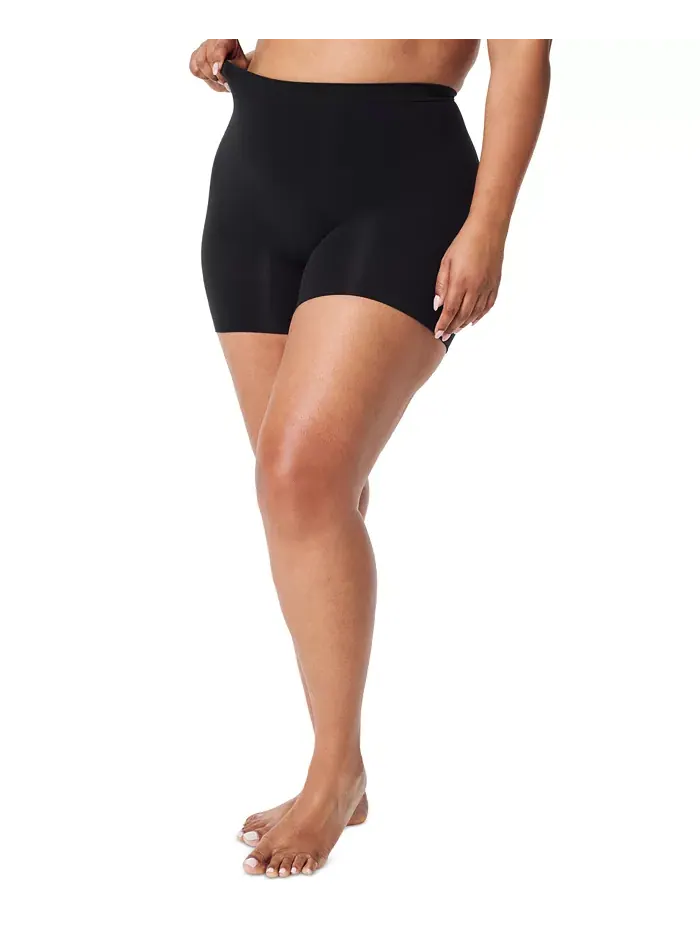 Женские повседневные бесшовные утягивающие шорты 10403R SPANX — изображение 1 из 3, черный