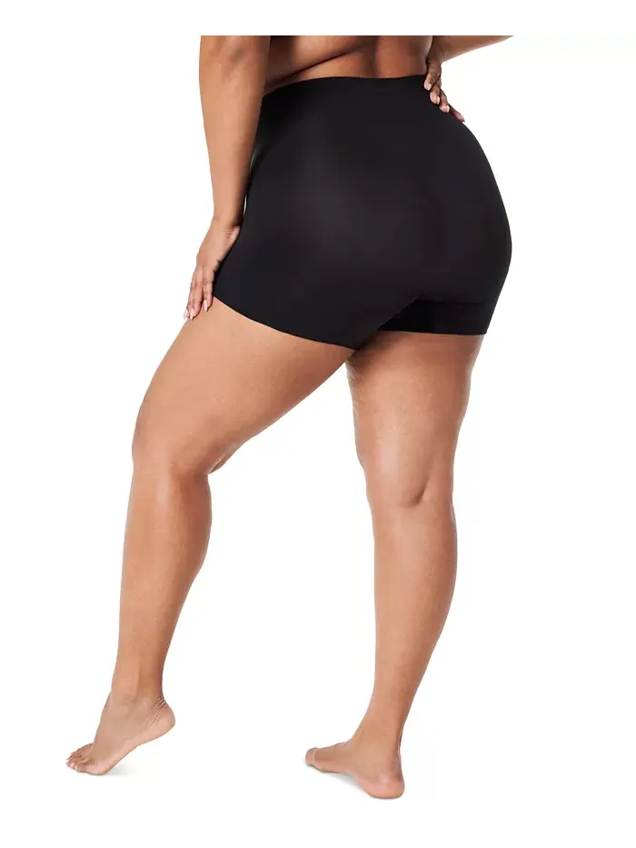 Женские повседневные бесшовные утягивающие шорты 10403R SPANX — изображение 2 из 3, черный