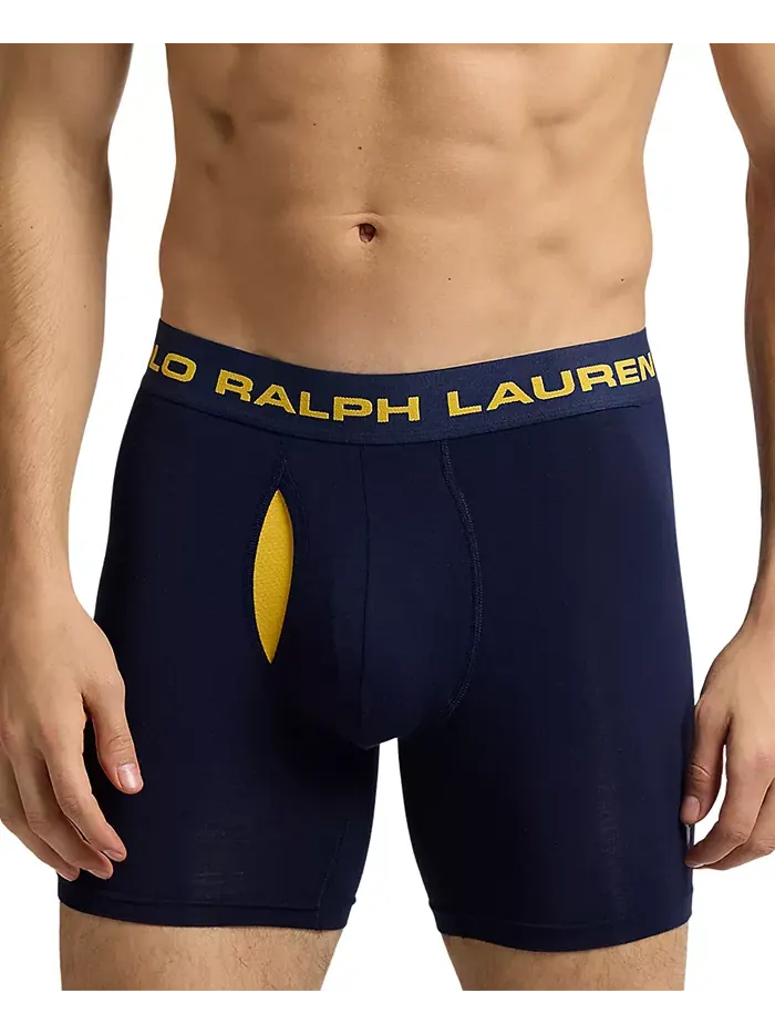 Мужские боксеры Perfect Pouch, 3 шт Polo Ralph Lauren — изображение 2 из 4, красный