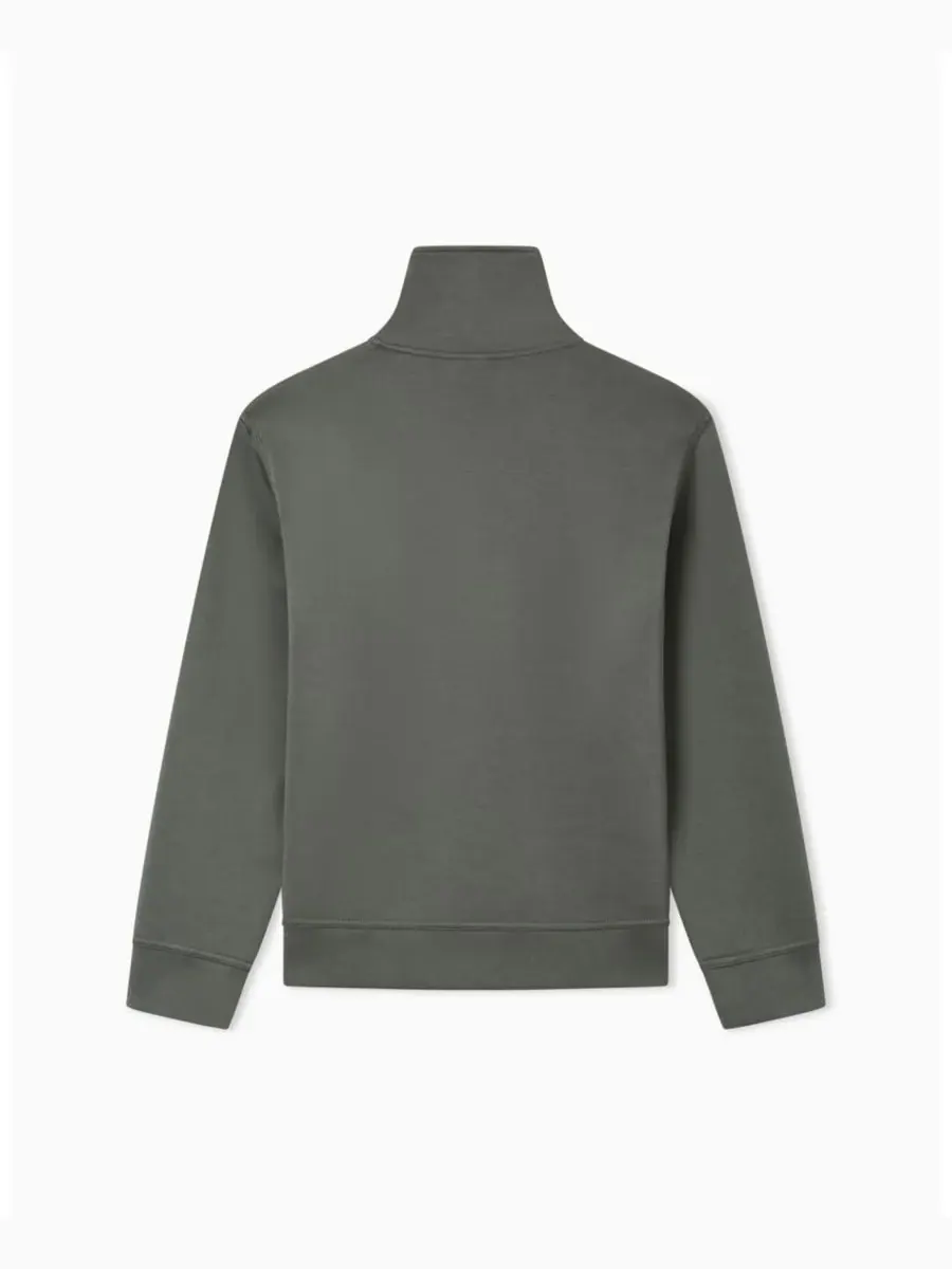 Мужская толстовка Pocket 91 Quarter Zip A|X Armani Exchange — изображение 3 из 4, серый