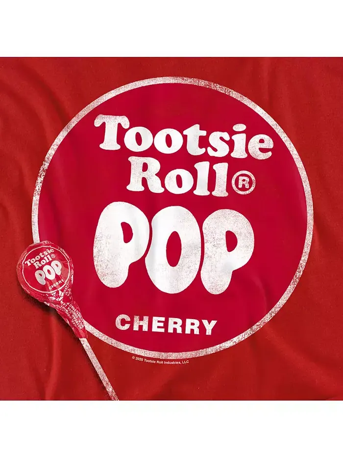Футболка Big & Tall с логотипом Pop Tootsie Roll — изображение 2 из 3, красный