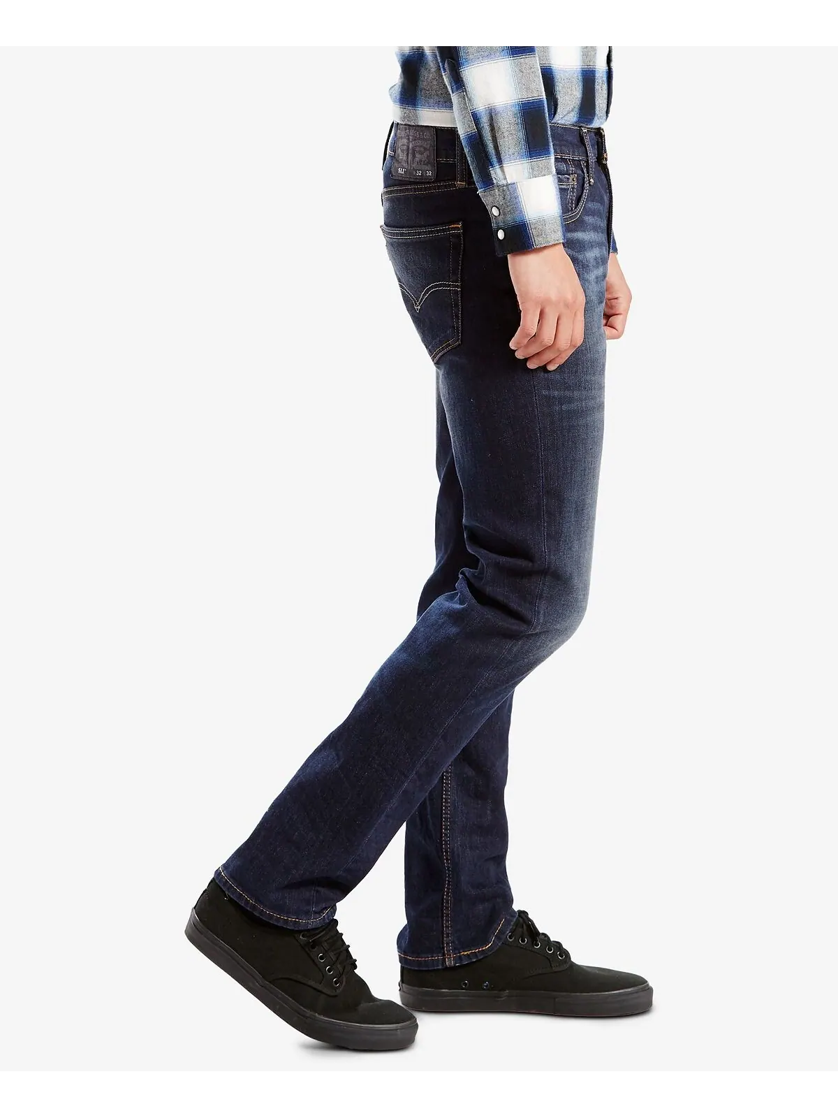 Мужские зауженные джинсы 511™ Levi's — изображение 3 из 11, секуоя