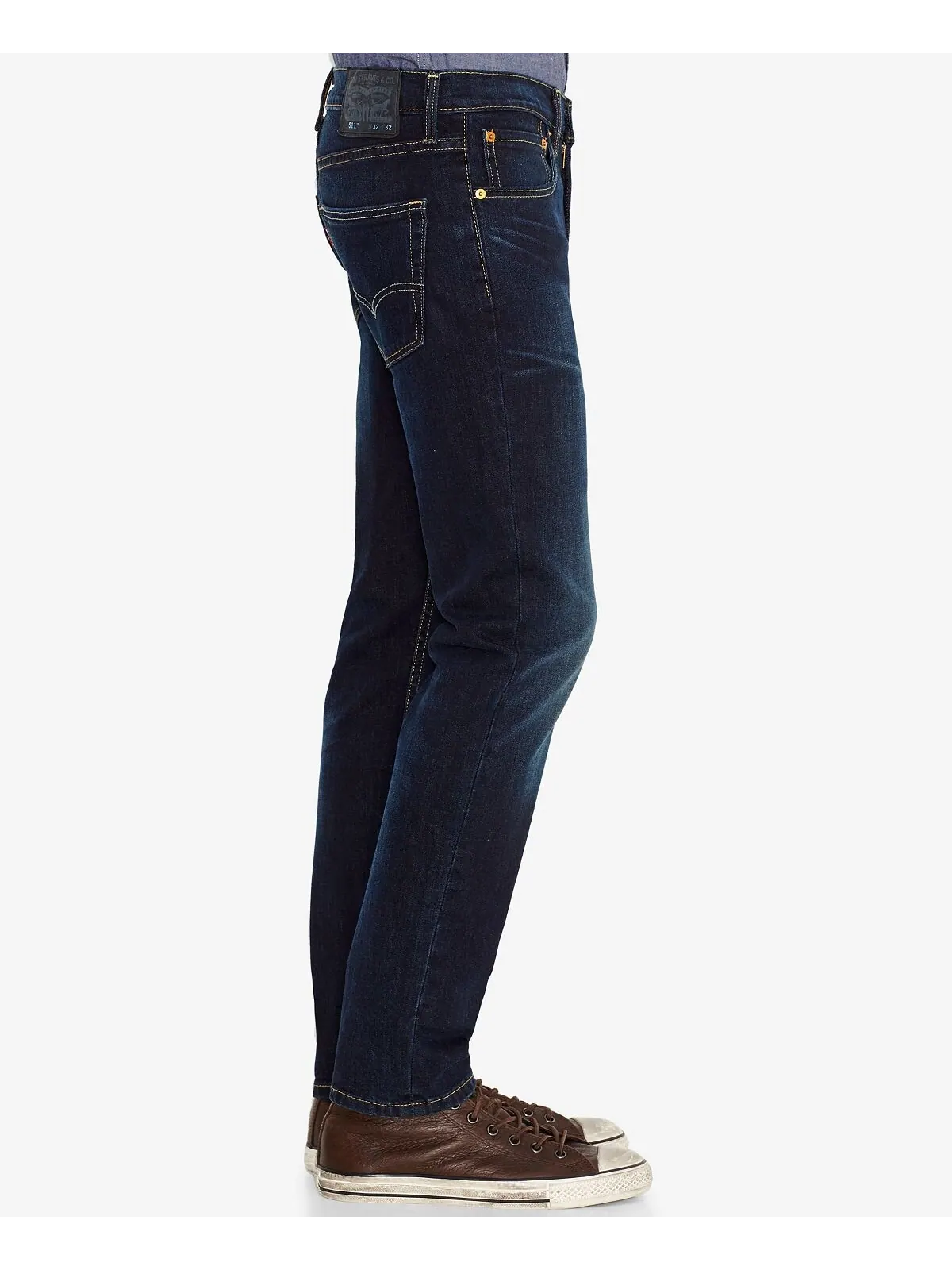 Мужские зауженные джинсы 511™ Levi's — изображение 7 из 11, секуоя