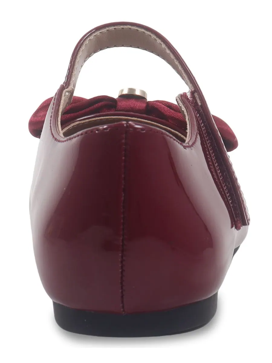 Туфли-платья Amy Big Bow для маленьких и больших девочек Jessica Simpson — изображение 5 из 7, коричневый