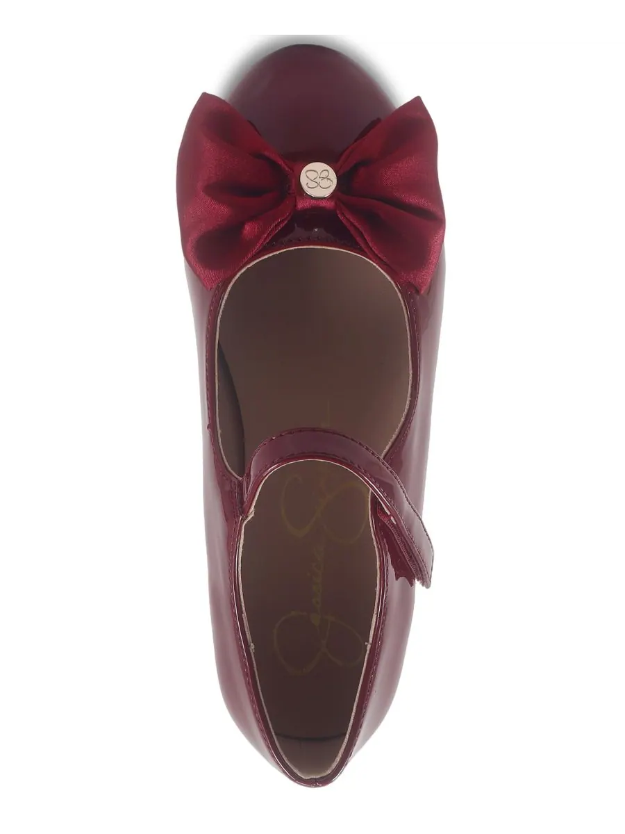 Туфли-платья Amy Big Bow для маленьких и больших девочек Jessica Simpson — изображение 6 из 7, коричневый