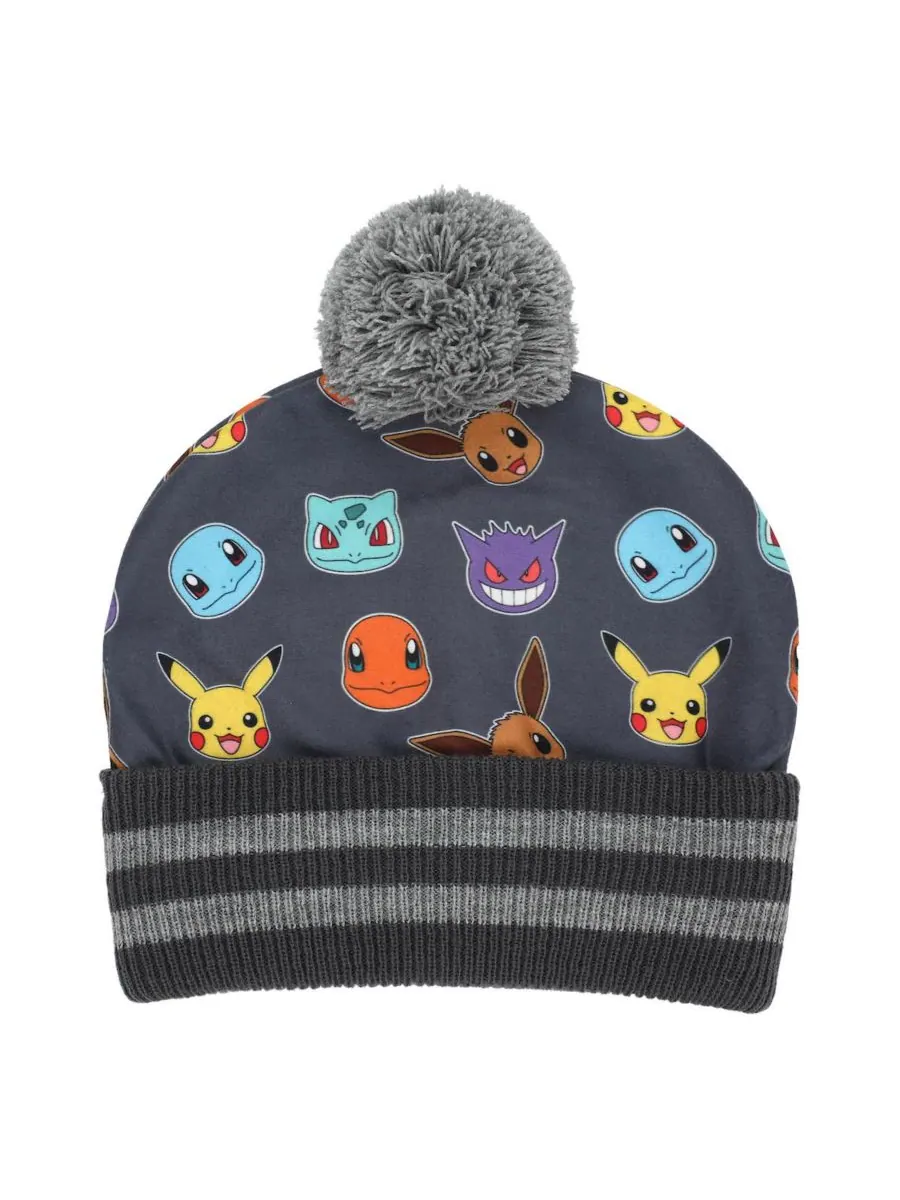 Комплект из шапки и перчаток для мальчика Pokemon — изображение 3 из 5, мульти