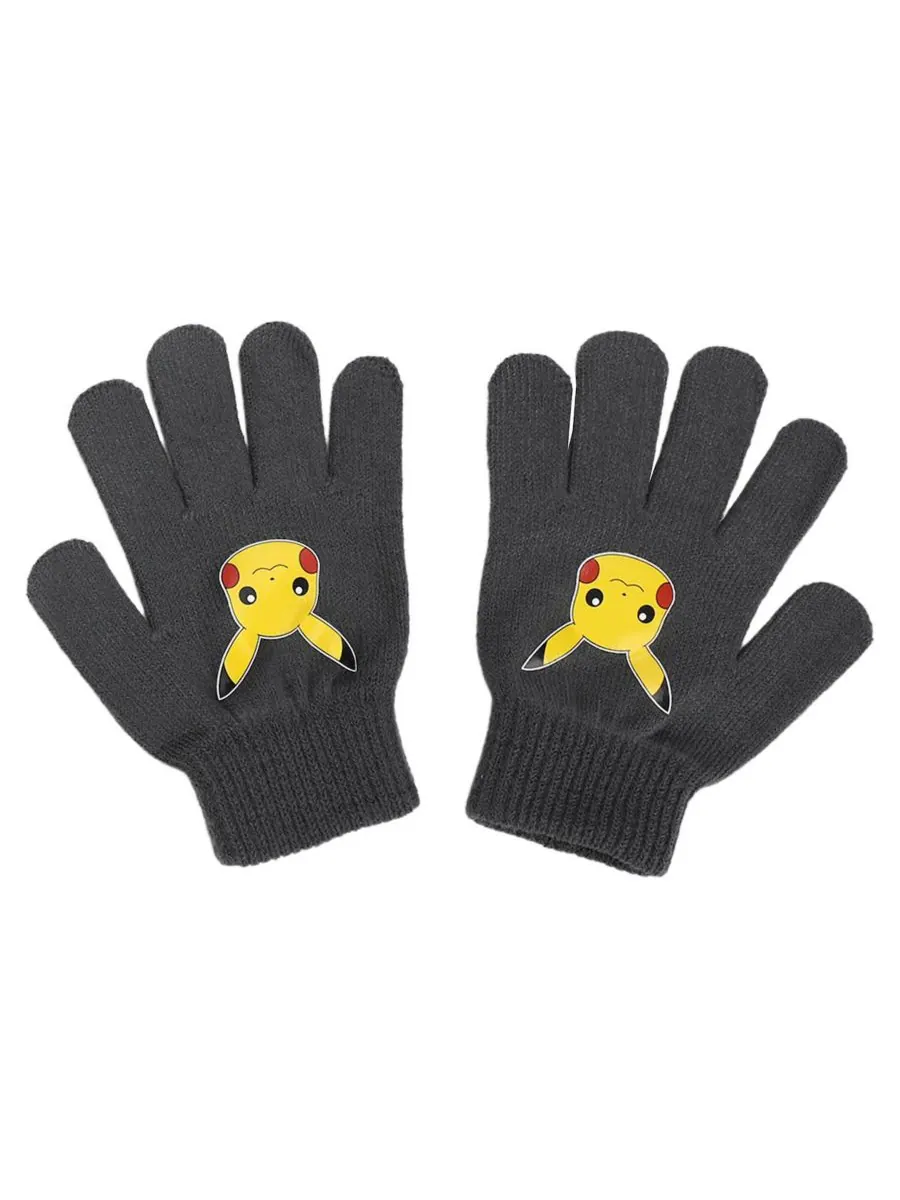Комплект из шапки и перчаток для мальчика Pokemon — изображение 4 из 5, мульти