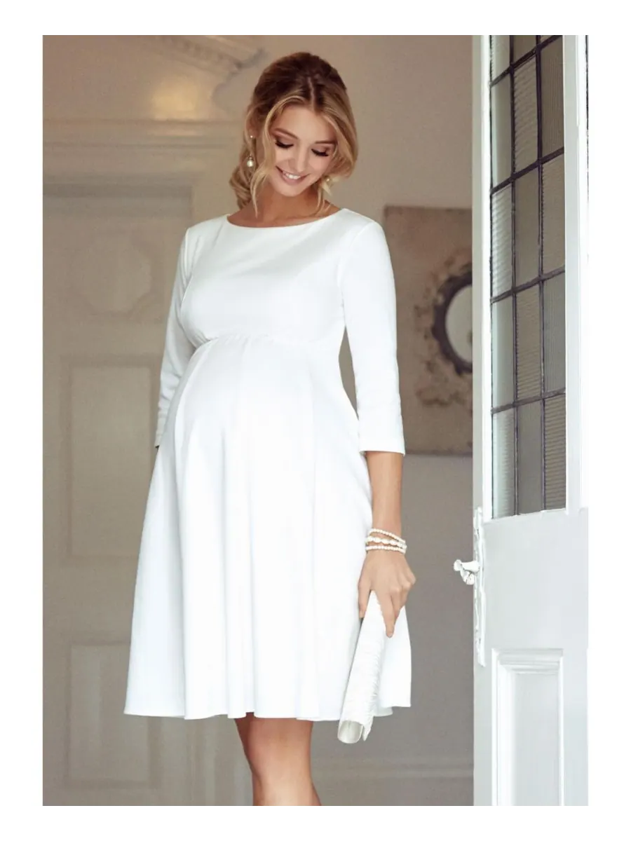 Платье для беременных Сиена Tiffany Rose Maternity — изображение 5 из 8, бежевый