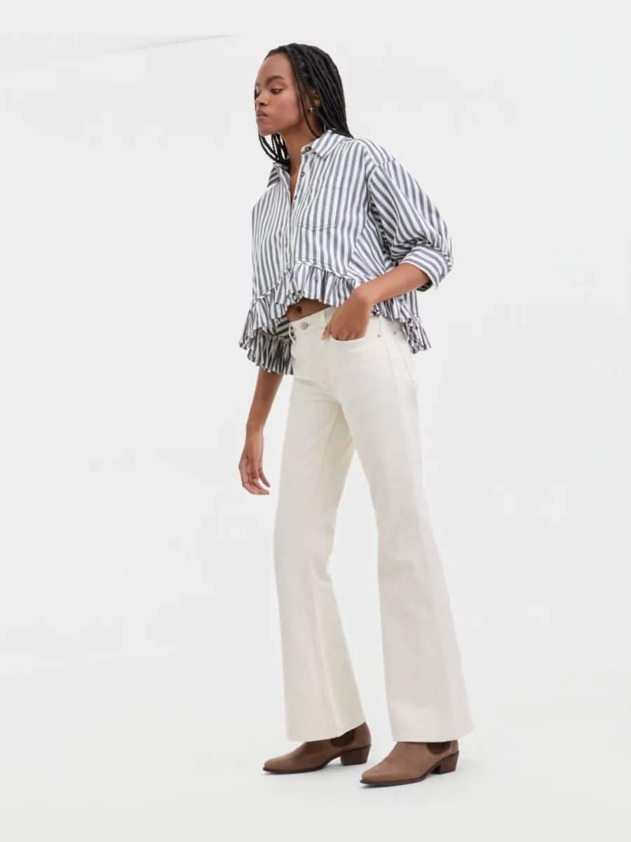 Женские джинсы West Coast Relaxed Free People — изображение 4 из 5, лилия долины