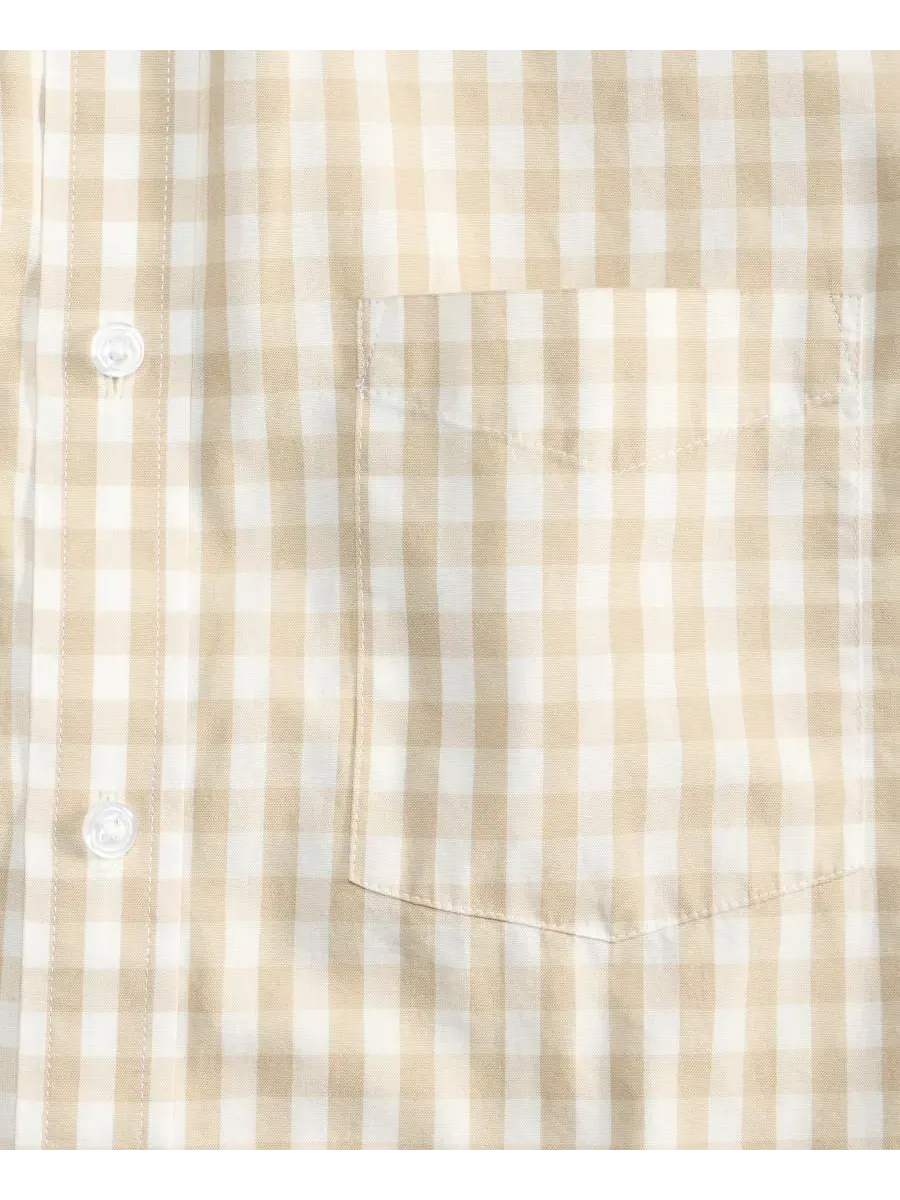 Рубашка из поплина с принтом Hemmy Plaid Club Room — изображение 5 из 5, сафари
