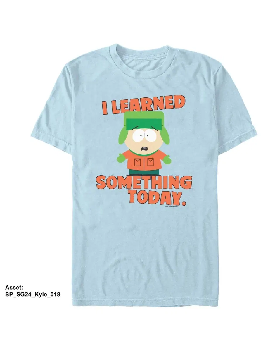 Футболка с принтом South Park Learned Something Fifth Sun — изображение 1 из 3, светлый синий