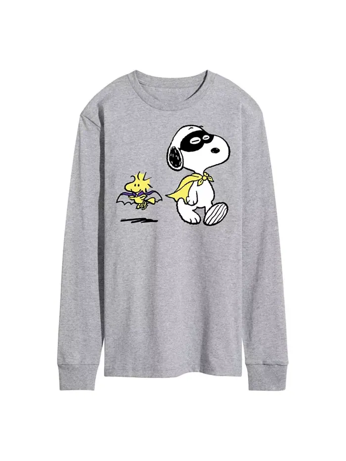 Мужская футболка Peanuts Super Hero AIRWAVES — изображение 1 из 2, серый
