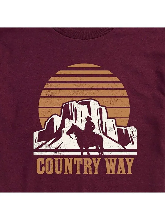 Мужская футболка с коротким рукавом Country Way AIRWAVES — изображение 3 из 3, красный