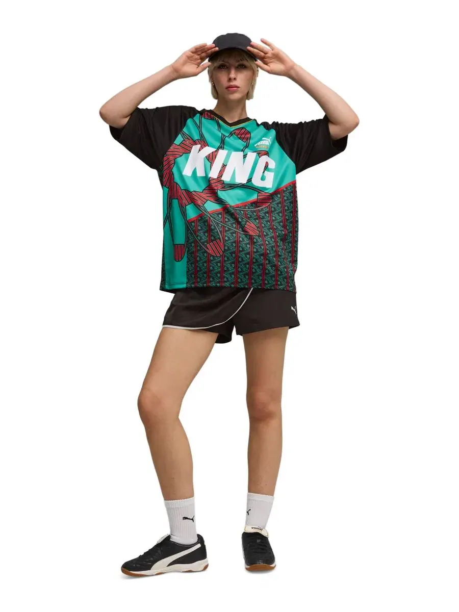 Женская юбка-шорты без застежек Puma — изображение 1 из 5, черный