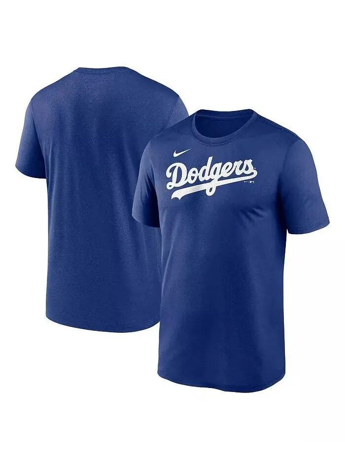 Мужская футболка Royal Los Angeles Dodgers Fuse Legend Nike — изображение 1 из 3, королевский