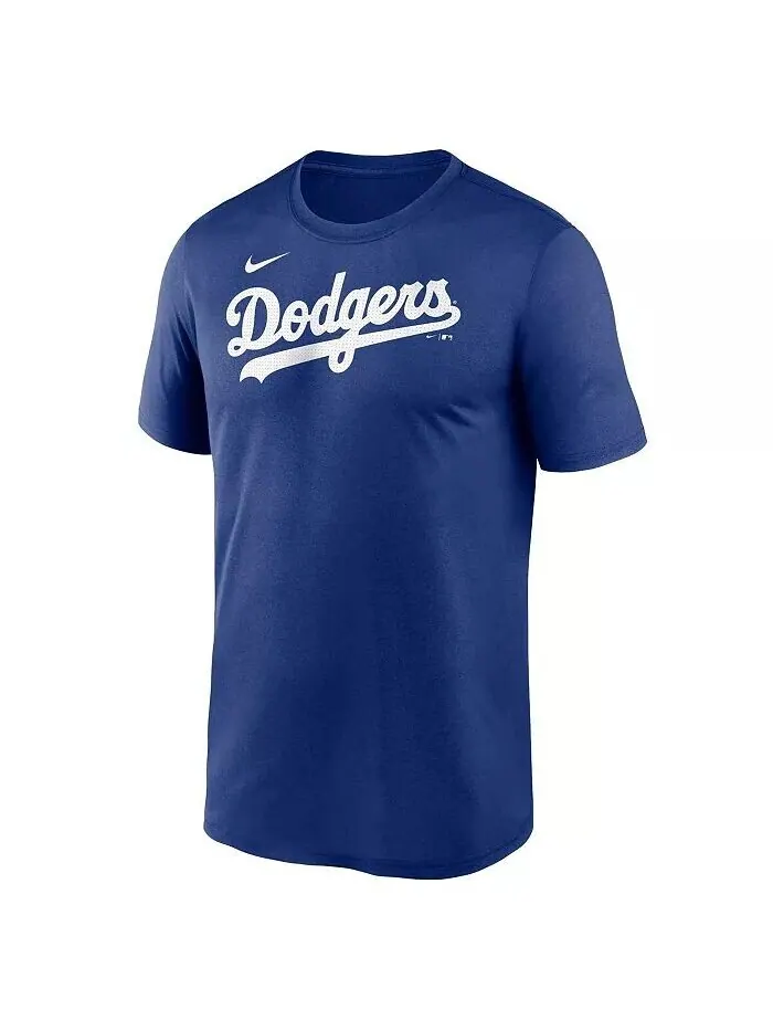 Мужская футболка Royal Los Angeles Dodgers Fuse Legend Nike — изображение 3 из 3, королевский