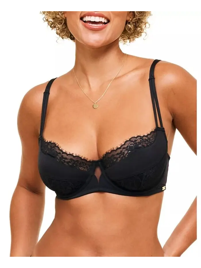 Женский бюстгальтер-балконет Leigha Contour Adore Me — изображение 1 из 3, черный