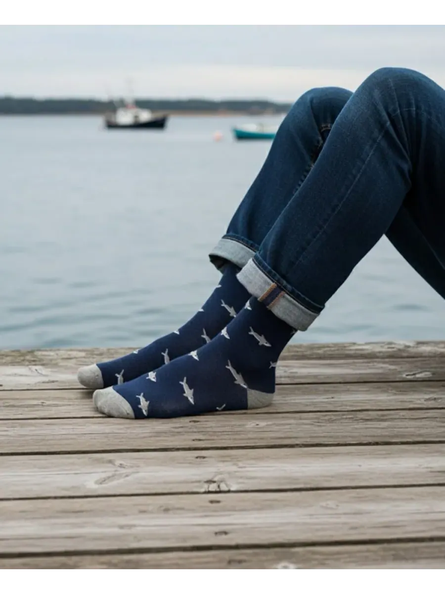 Мужской подарочный набор носков Athens, 5 пар Love Sock Company — изображение 2 из 6, темно-синий