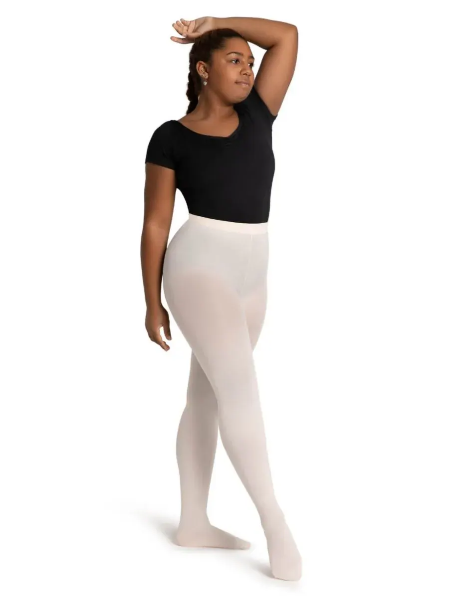 Женские ультрамягкие колготки с закрытыми ступнями Capezio — изображение 1 из 3, розовый