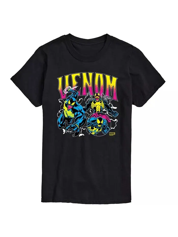 Мужская футболка Venom с коротким рукавом AIRWAVES — изображение 1 из 3, черный