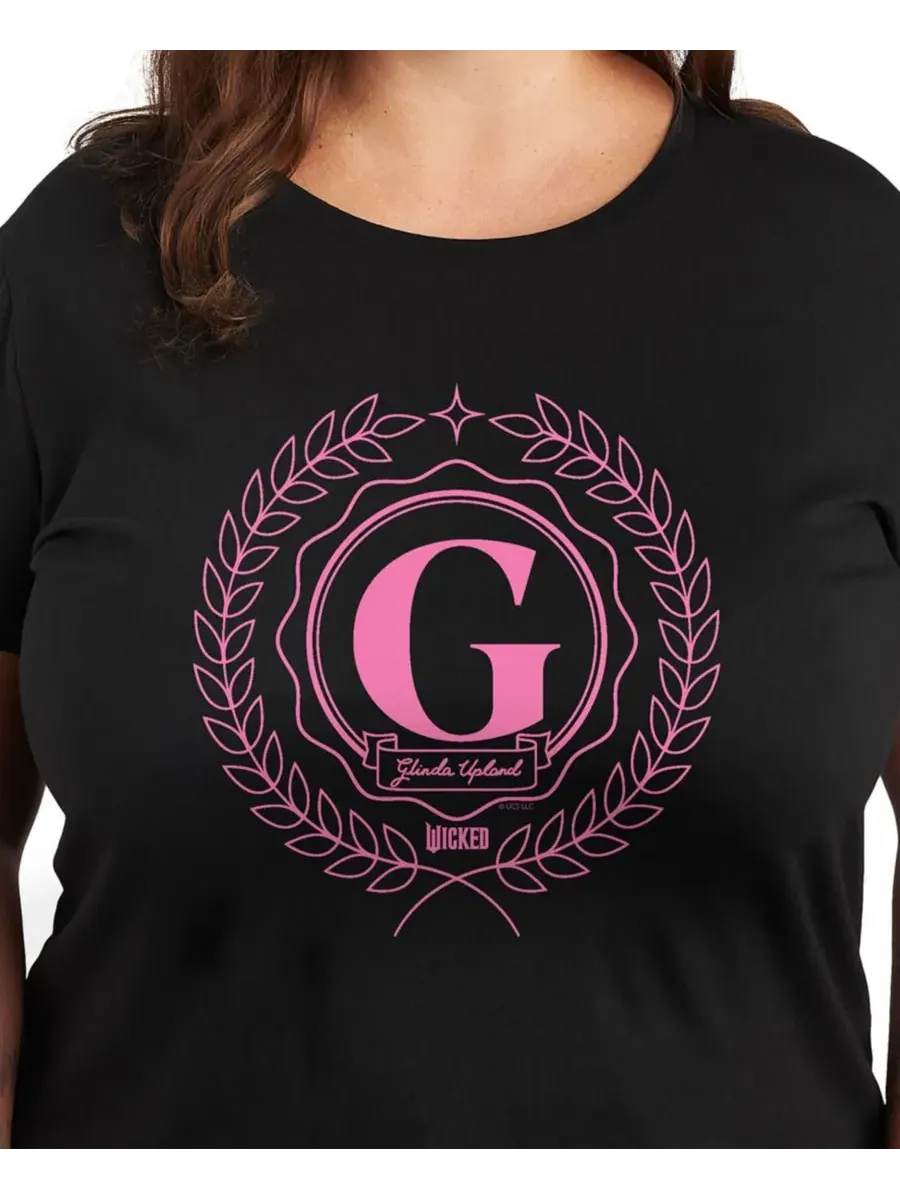 Футболка с графическим изображением Злой Глинды G больших размеров Hybrid Apparel — изображение 3 из 3, черный