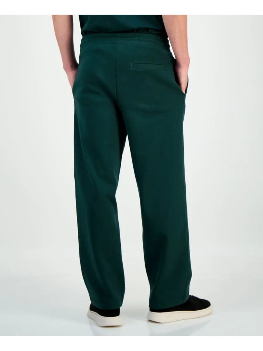 Мужские спортивные брюки Hugo Fit Dadsinolo Regular-Fit с завязками Hugo Boss — изображение 4 из 4, зеленый
