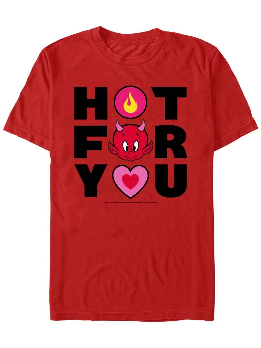 Мужская футболка с коротким рукавом Harvey Comics Hot For You Fifth Sun — изображение 1 из 3, красный