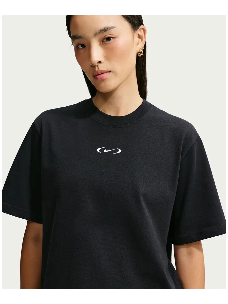 Футболка свободного кроя Sportswear Classic Nike — изображение 2 из 6, черный